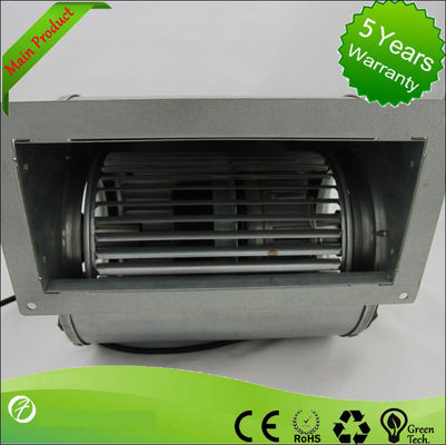 AC Double Inlet Industrial High Pressure Centrifugal Blower Lower Noise 133mm