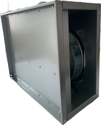Wide Operating-Temp Ec Rectangular Duct Fan For Mineral-Processing Plant Exhaust